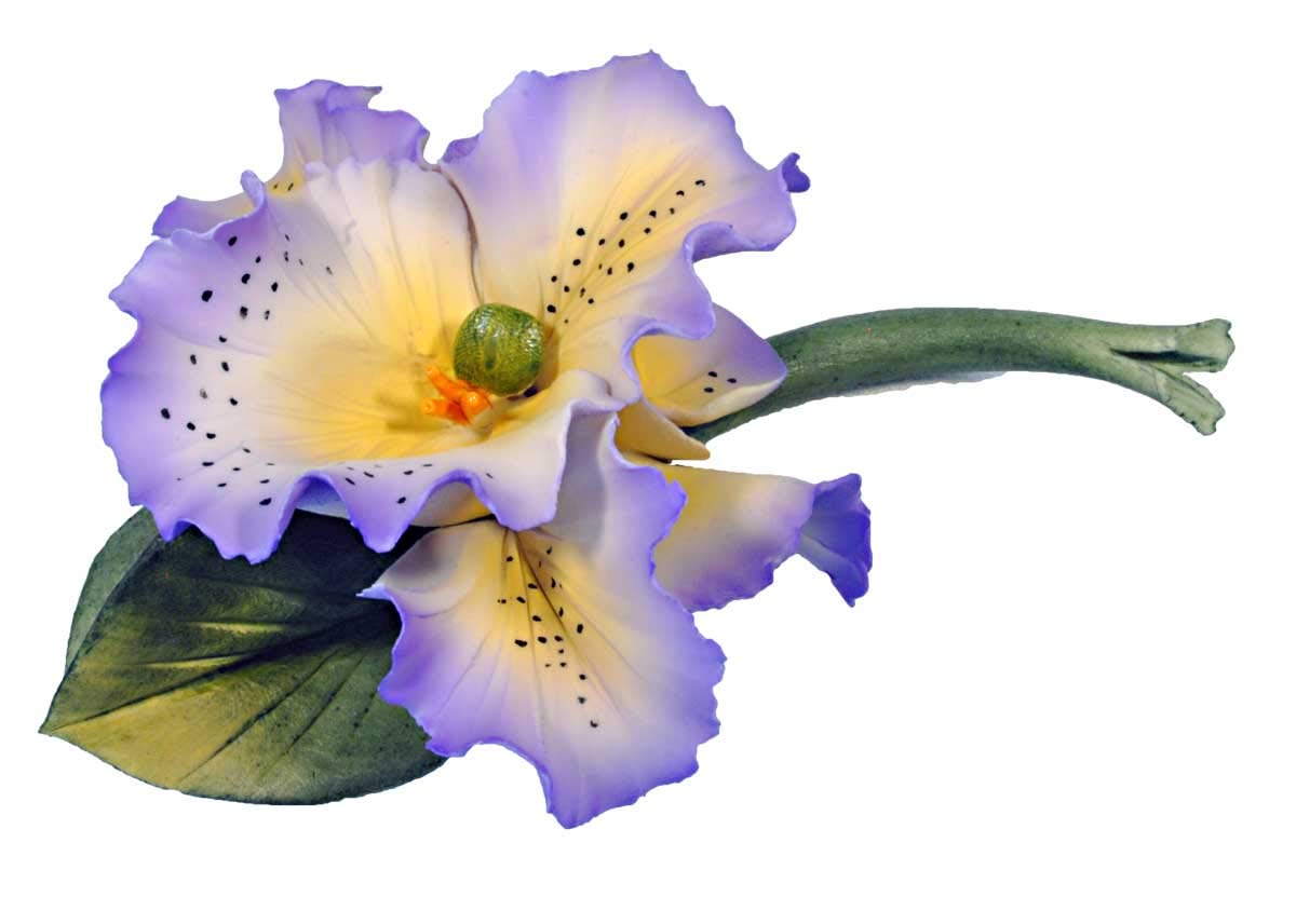 Capodimonte Orchid Violet and Branch