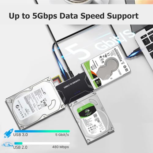 EYOOLD USB 3.0 to SATA IDE Adapter