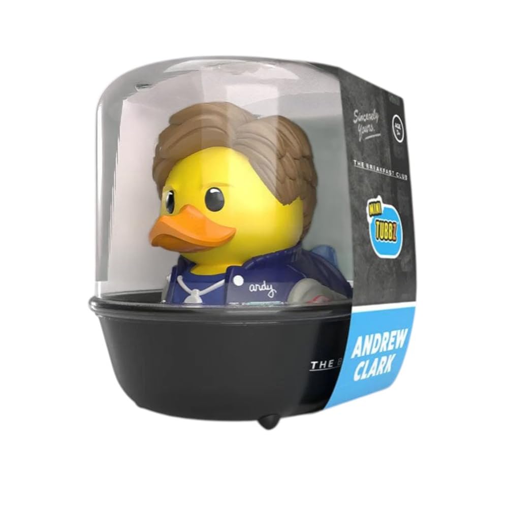 TUBBZ Mini: Der Frühstücksclub - Andrew Clark das Sport-Ass als Cosplay-Gummiente Vinyl-Figur