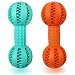 SteelPet Bone Shape Dog Dental Toy Slow Eat Free BPA Rubber Playing Toy Balls for Dog