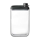 Leak-Free Discreet Flask, Compact and Portable, Black Stainless Steel, 3.25