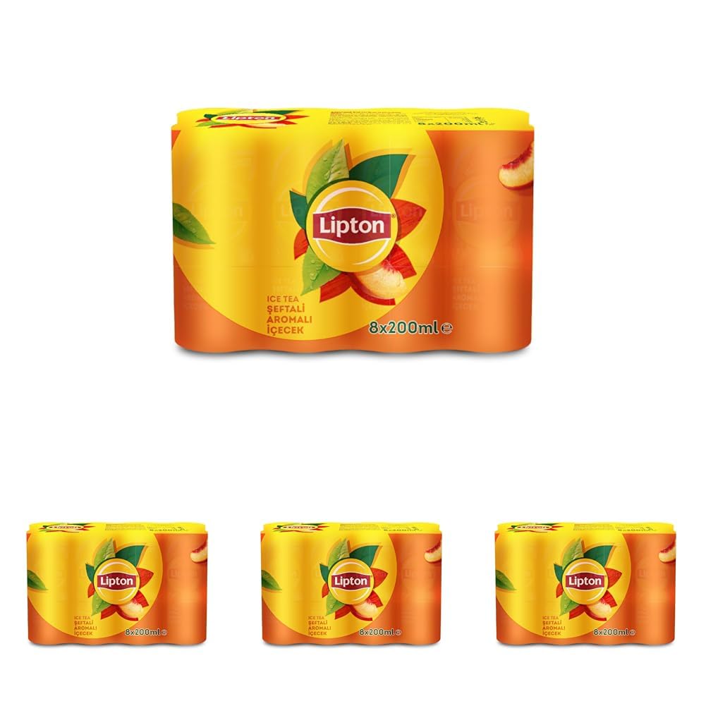 Lipton Ice Tea Şeftali Kutu 8 x 200 ml (4 paketi)