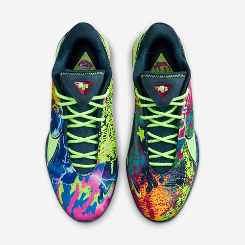 Lebron XXII Basketball Shoes (HV8451-400, Blustery/Ghost Green/Diffused Blue/Fireberry) Size 11.54