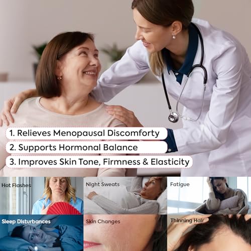 Vigority Estriol Face Cream for Women: Natural Bioidentical Estrogen & Wild Yam - Menopause Relief, Hormone Balance, Ski