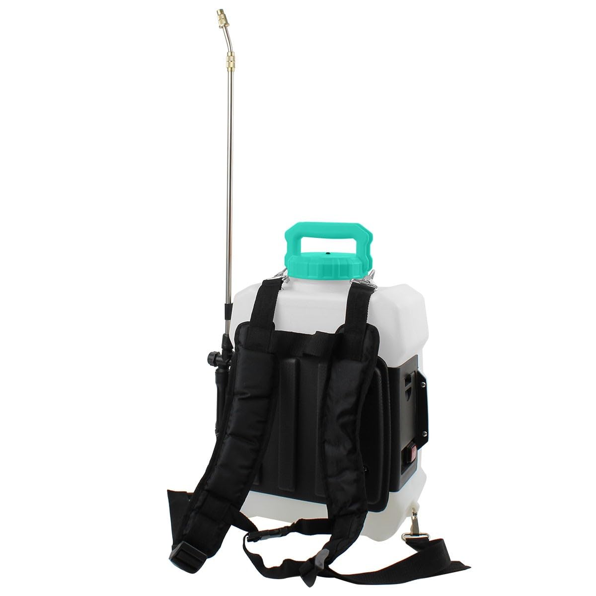 INTEC - Pulvérisateur Electrique à Batterie 20V Lithium 4.0Ah Pulvérisateur Jardin 12L 2 Lances Fibre et INOX + 4 Buses
