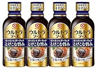 キッコーマン食品 キッコーマン ウルトラソース 至福の味わい 350g ×4本