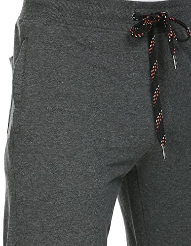 Image of U.S. Polo ASSN. Men's I675 Comfort Fit Mid Rise Solid Lounge Joggers