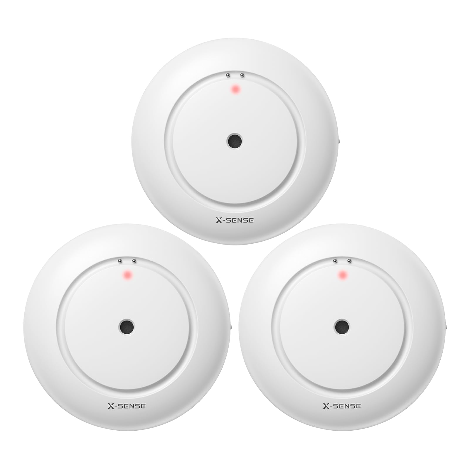 Smart Water Leak Detector, Wi-Fi Water Sensor, an Accessory for SWS54 Water Sensor Kit, Single Pack, Model SWS51, 3-Pack