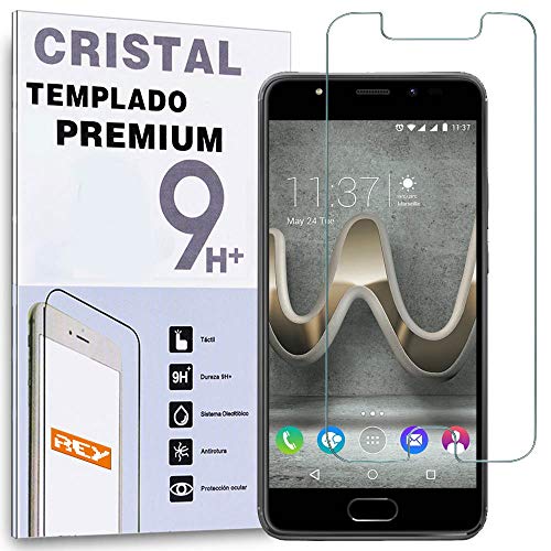 REY Verre Trempé pour WIKO U Feel Prime/UFEEL Prime, Protecteur d'écran qualité supérieure