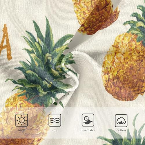 Wusikd Pineapple Aloha Girls' Underwear Cotton Girls Briefs Soft Toddler Underwear 2T3