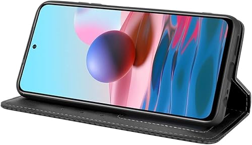 Miniatura 5 de Funda para Xiaomi Poco M5S Funda de cuero, Funda para Xiaomi Redmi Note 10S, Funda para Xiaomi Redmi Note 10 4G M2101K7AG M2101K7AI M2101K7BG Case