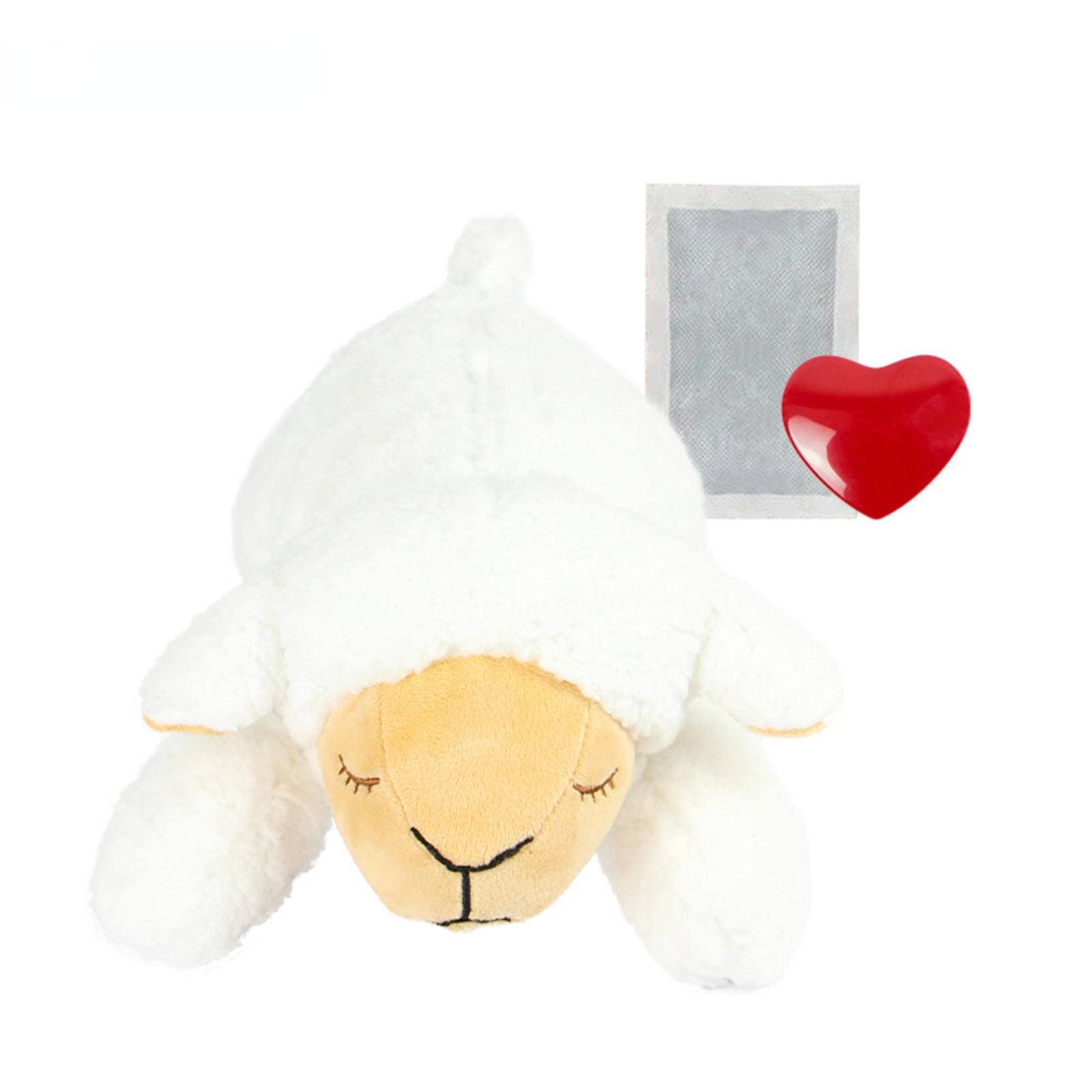 MBETA Pet Comfort - Juguete de peluche para perros con ansiedad y simulación de sueño, latido del corazón