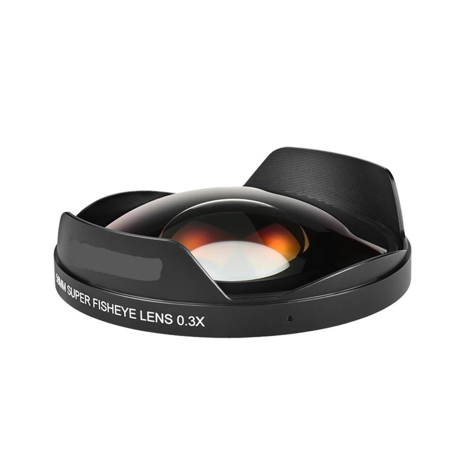 Adaptador de Lente Ultra Ojo pez 0.3X, Compatible con VLOGMAGIC