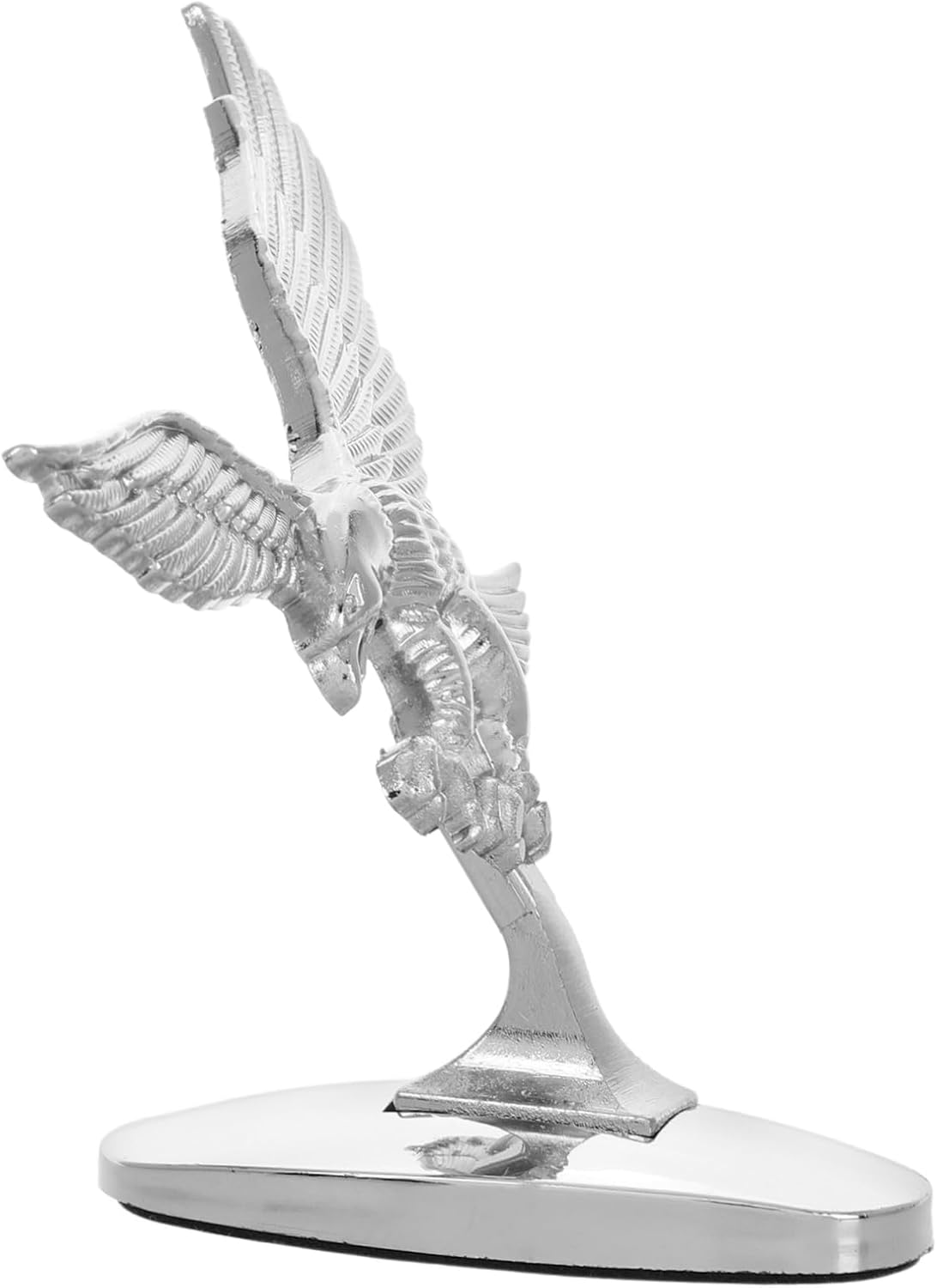 Eagle Car Hood Ornament Durable Metal Badge for Auto Front Hood Decoration Easy Installation Striking Visual Impact Fit for Cars Trucks Suvs