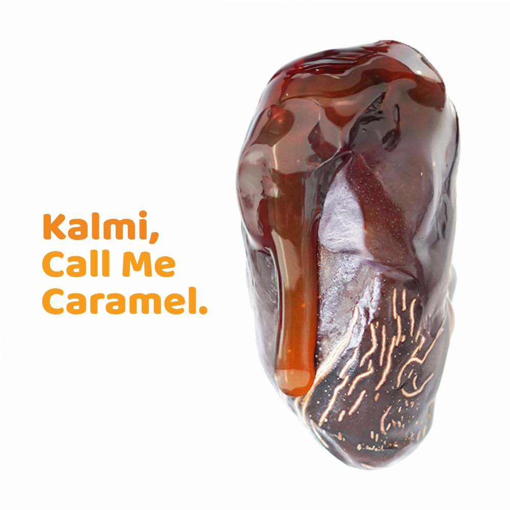 Flyberry Gourmet Kalmi Dates (Khajoor/Khajur) 400g | 100% Natural | Rich in Calcium, Iron and Potassium | Instant Energy 1