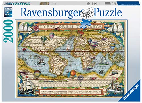 RAVENSBURGER 135921 Around The World 2000 Teile Puzzle für Erwachsene und Kinder ab 12 Jahren