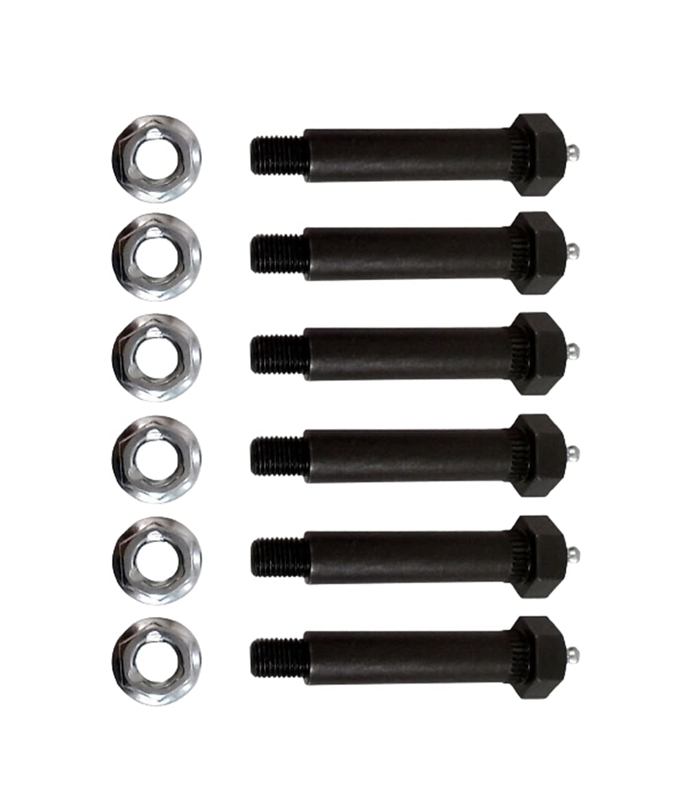 Set of 6 Bolt 9/16 x3 Shackle Grease Type Eye 