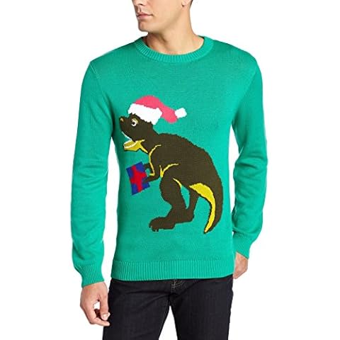Alex Stevens Men's Santasaurus Rex, Jade, Large Cover
