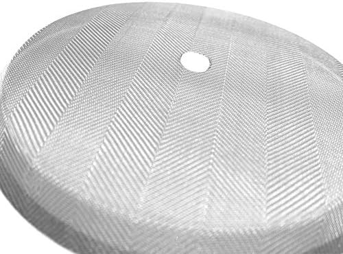 6 Pack French Press Replacement Filter Screen,Reusable Stainless Steel Mesh Filters for Universal 1000 ml / 34 oz / 8 Cup French Press Coffee Makers