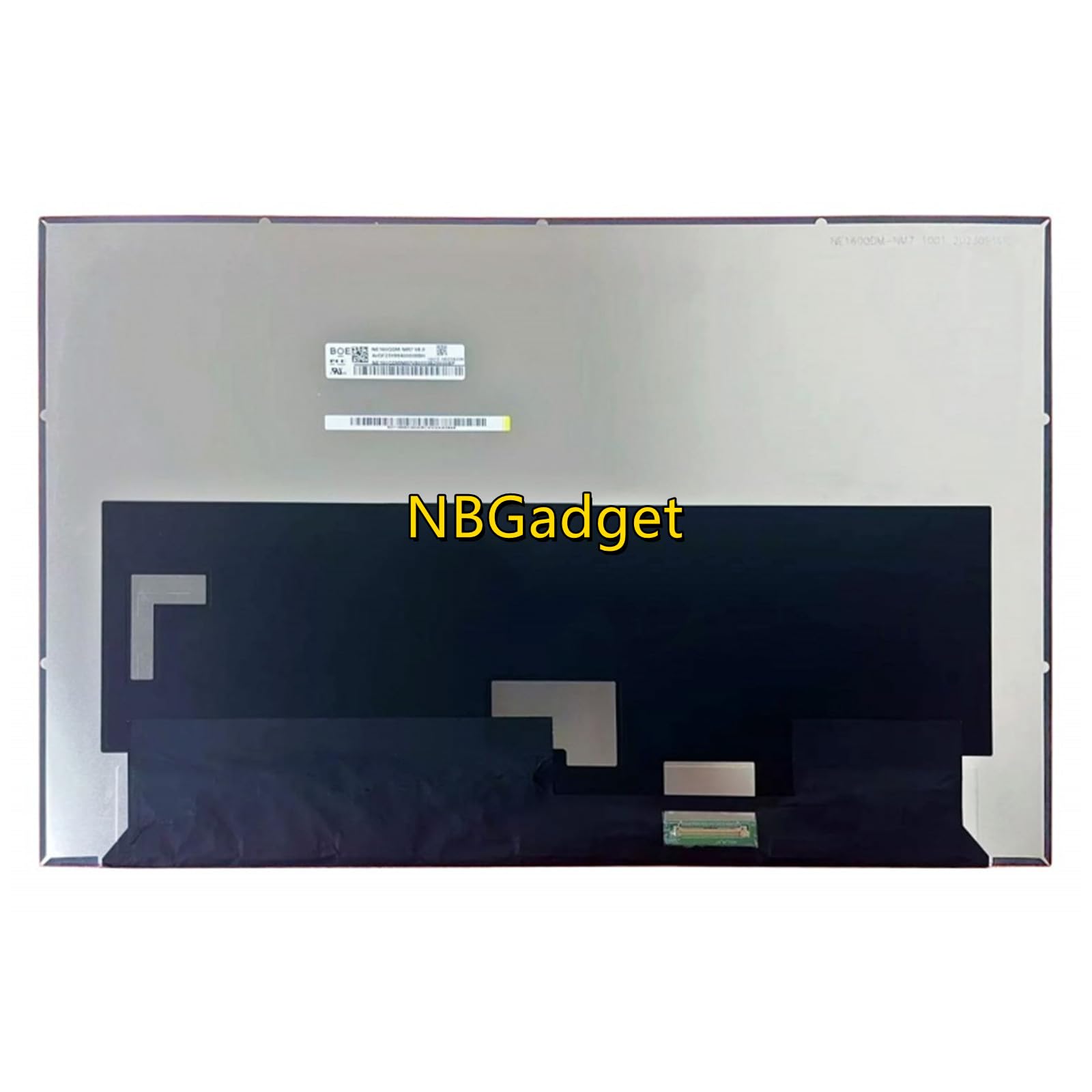 Display LCD 16 Pollici QHD 2560x1600 NE160QDM-NM7 V8.0, LED IPS Opaco, Per Ricambio Generico