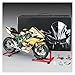 HASCBUYC 1/6 Compatible with Ninja 500 Racing Toy Motorcycle Diecast Metal Model Super Collection Gift(Gold)