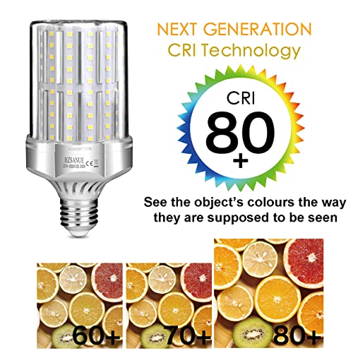 HZSANUE LED Light Bulbs 32W, 260W Incandescent Bulbs Equivalent, 3600Lm, 4000 Kelvin Natural White, E27 Large Edison Screw, Pack of 2 - Image 4