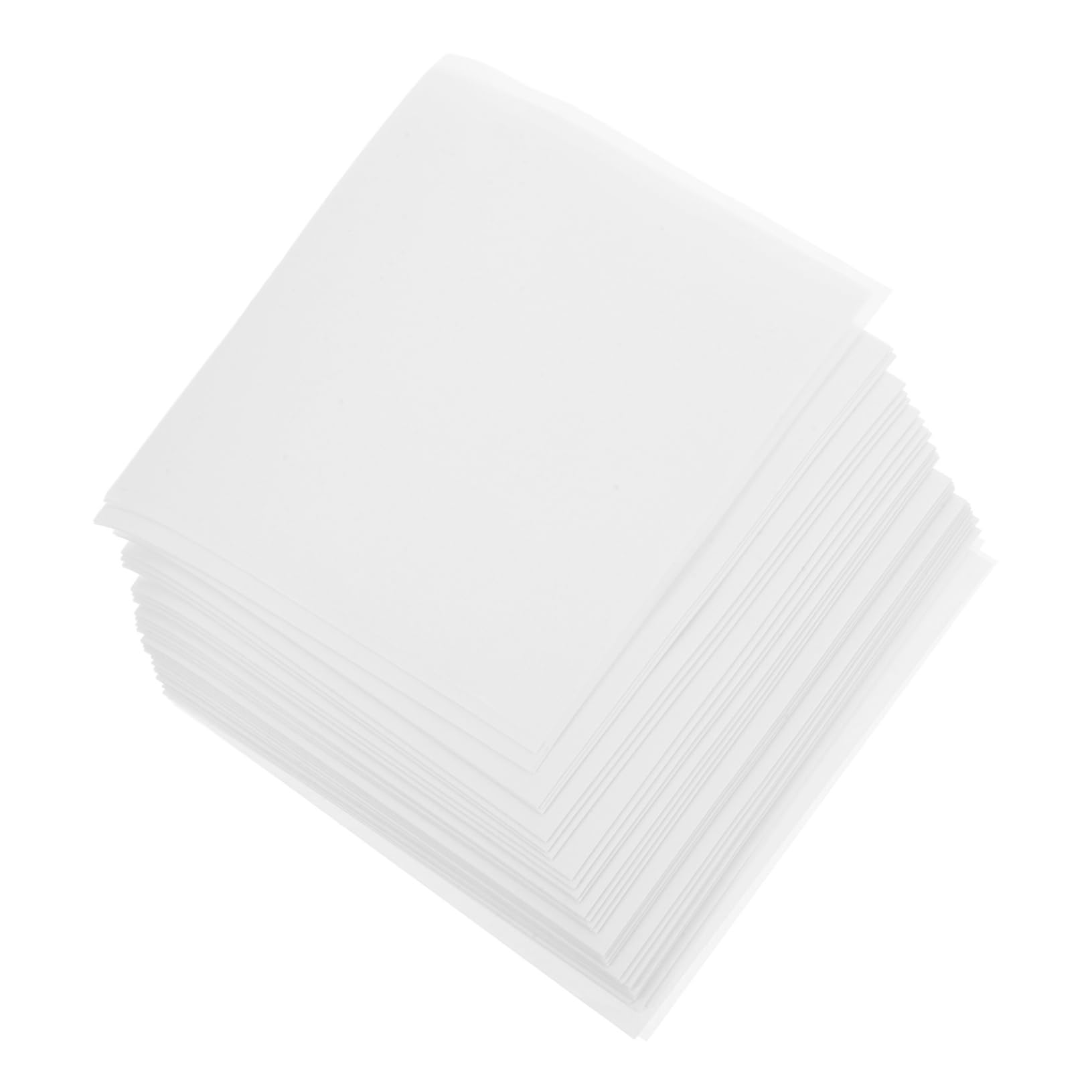 Alipis High-Gloss Weighing Paper Sheets 500pcs Double-Sided Non-Absorbing Smooth Finish Industrial Cellulose for Lab Use