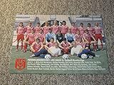 mannschaftsfoto fussball  Mannschaftsfoto Hallescher FC 1991/92 (2. Bundesliga)
