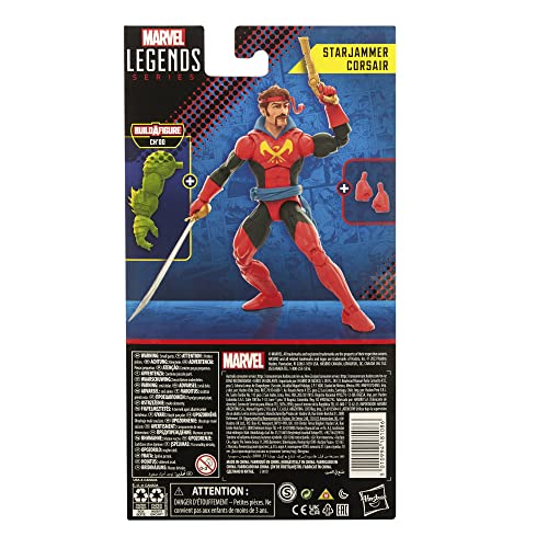 Marvel Hasbro Legends Series: Starjammer Corsair X-Men comics, Legends Action Figure, 15 cm, Multi-color, moyen - Image 3