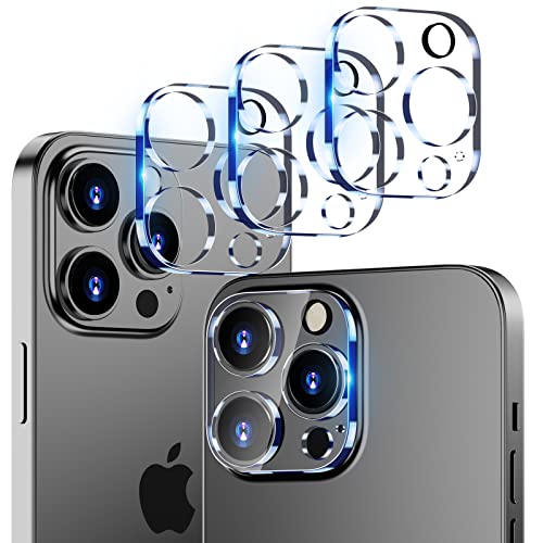 CloudValley 2 pack Camera Lens Protector for iPhone 14 Pro / 14 Pro Max (2022), Tempered Glass Camera Lens Cover Protection, 9H Hardness, HD Clear, Bubble Free, Easy Install, Scratch-Resistant