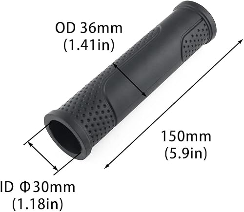 Miniatura 2 de Empuñaduras de remo para kayak, 2 unidades de identificación de 1.18 pulgadas, de silicona antideslizante, envolturas de kayak para prevención de