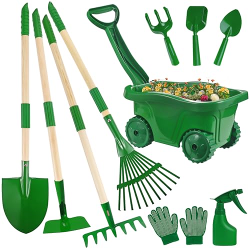 Duckura Kids Gardening Tools Set - 10pcs...