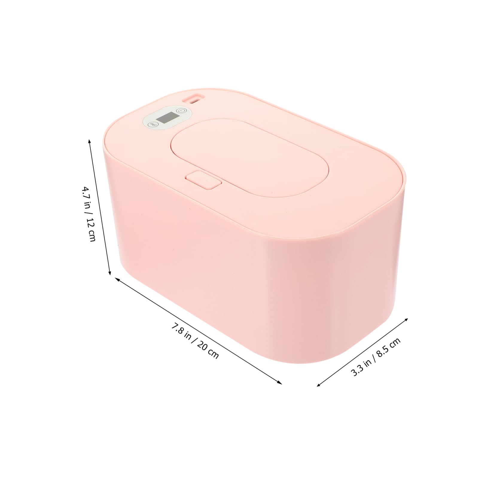 1 Ensemble Chauffe Lingette Humide Lingette Chauffante Portable Chauffage Lingettes Petit Échauffement Chauffe-lingette Pour Bébé Chauffe Lingette Usb Polypropylène (pp) Rose