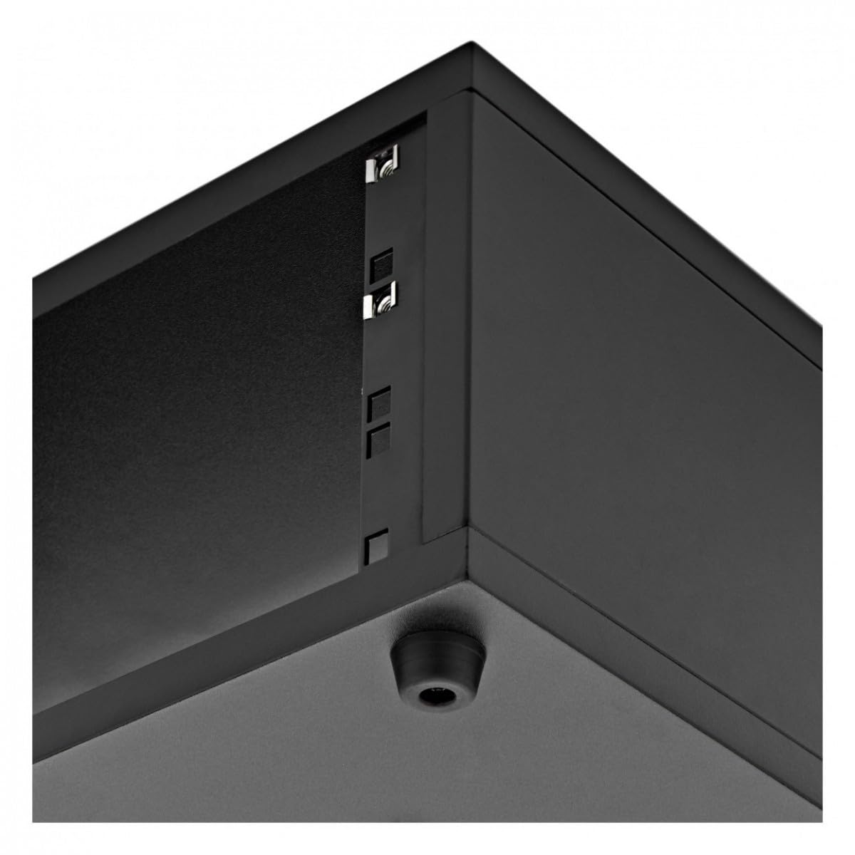Unité de rack 3U pour les installations domestiques et de studio, taille compacte, noir