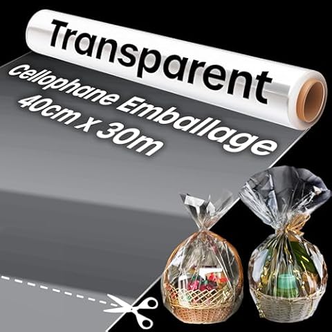 volila Papier Transparent 40cm x 30m Cover