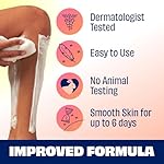 Nair Shower Cream Hair Remover with Moroccan Argan Oil and Orange Blossom, Body Hair Removal Cream for Women, 12 oz - Image 3