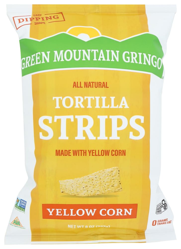 Green Mountain Tortilla Strips 8 Oz (Pack of 12)