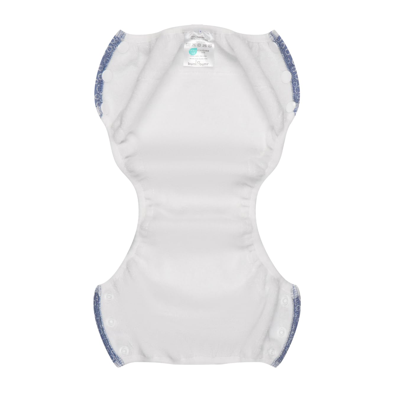 Couche lavable à scratch TE1 - Blossom Chestnut - Insert intégré (Almond)