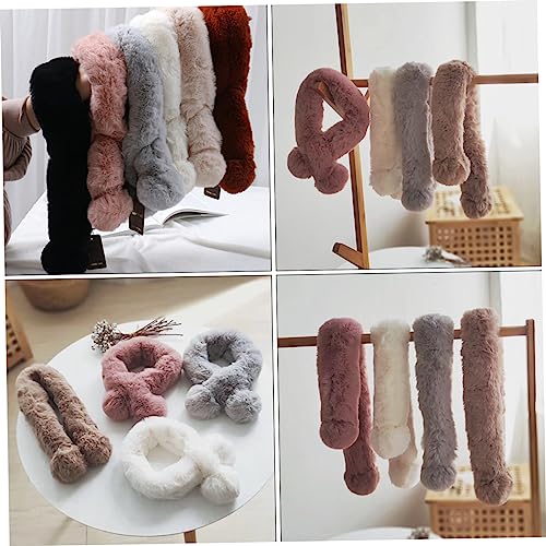 Bufanda de peluche para niño regalo de Navidad SOIMISS con 2 piezas de cuello abrigadas 5