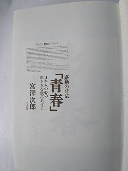 激レア 珍品『 青春 』 宮澤次郎 竹井出版 初版 新品 未使用 コレクター商品 Amazon.co.jp: 珍品 青春 宮澤次郎 竹井出版 初版 コレクター商品