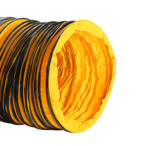 Image of MOUNTO 25FT PVC Flexible Duct Hosing for Exhaust Fan (24inch)
