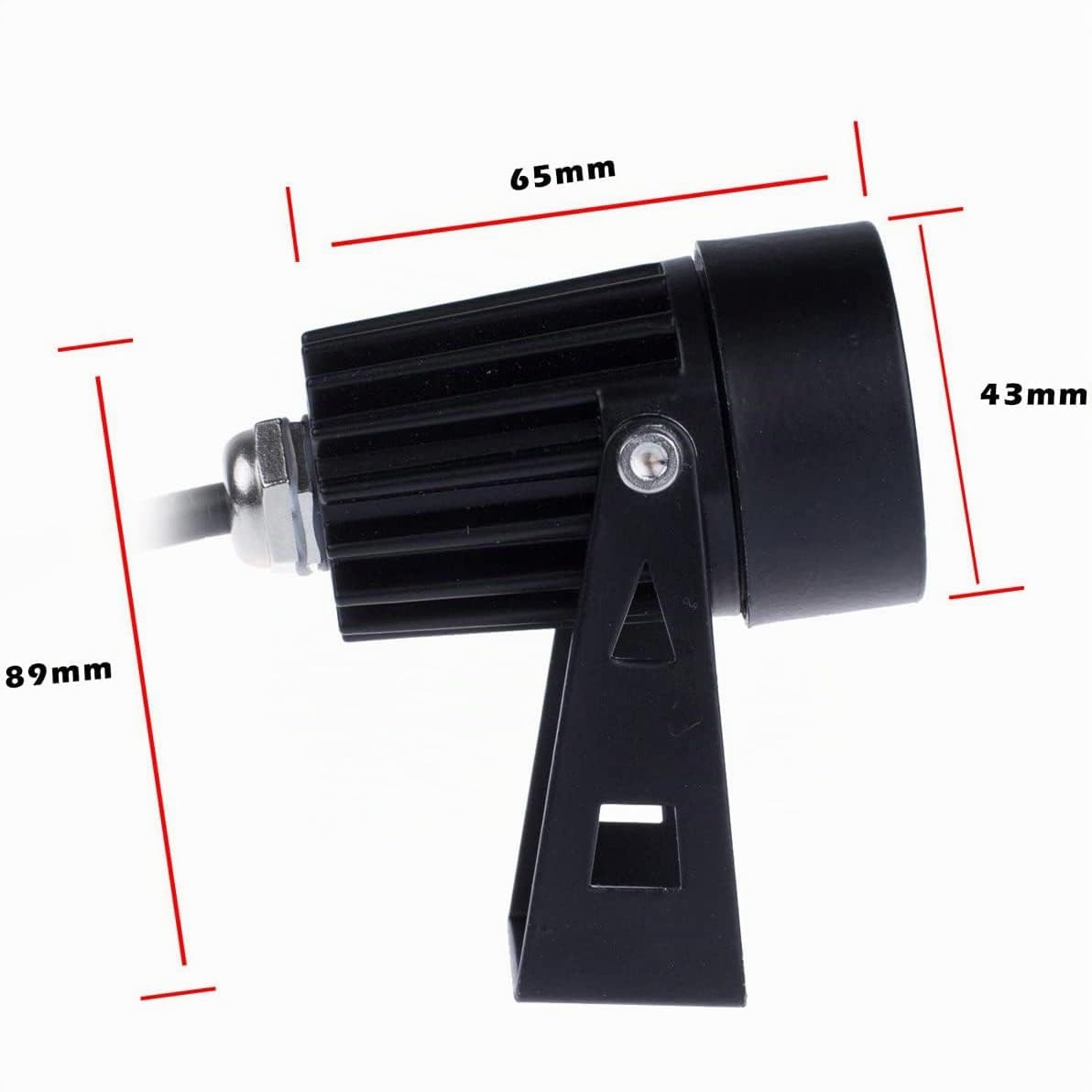 Pack de 10 Foco LEDs con Pincho para Jardín 3W 220V Luz LED para Exteriores