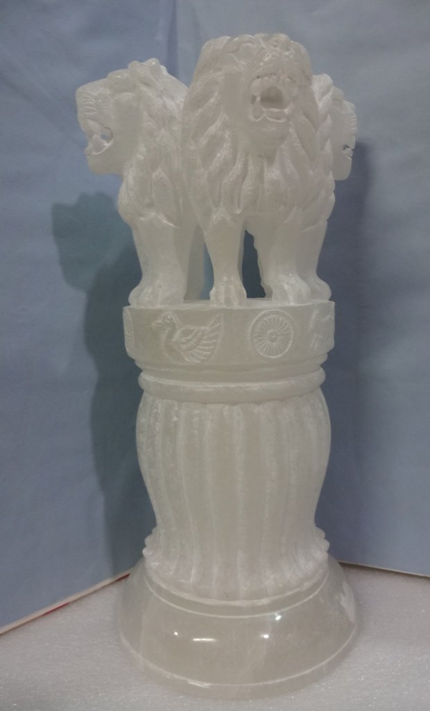 craftslookManufacturers, Suppliers & Exporters Of Marble Pillars Ashok Stambh Lion Capital Of Ashoka Exporter 12 Inch