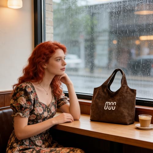 Bolso Tote Slouchy con Estampado de Letras para Mujer miniatura 3