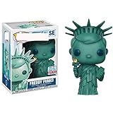 ♔ Material: PVC wewwe232783ajshgq Exquisite Freddy Pop Vinyl Figura, Edición Especial Estatua de Liberty Versión Freddy Premium Coleccionable Mini Figura de Acción - Pop Se # Estatua de Liberty