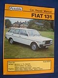 fiat 131 racing 2000  Car Repair Manual for Fiat 131 from 1975