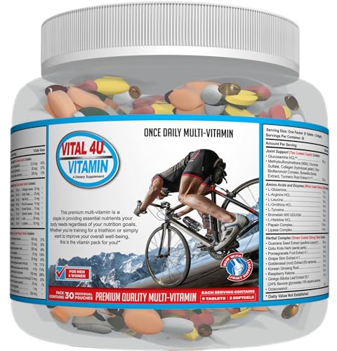 VITAL 4U® Vitamin - Premium Multivitamin for Men and Women