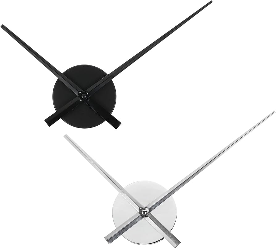 Amazon.co.jp: PATIKIL 3D時計針 1セット DIY 大型壁掛け時計