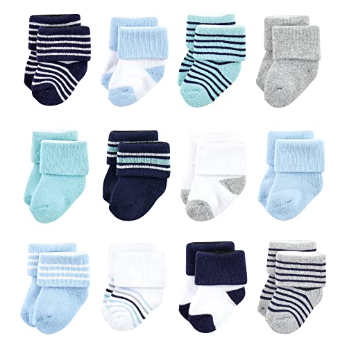 Image of Luvable Friends Baby Newborn and Baby Terry Socks