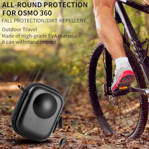 Image of VERTUS Carrying Case Storage Bag for DJI Osmo 360 Action Camera (Hard|Black)